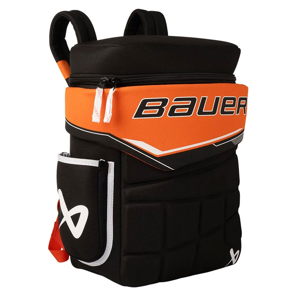 Bauer Hockeyhanske Barn Ryggsekk Svart/Oransje