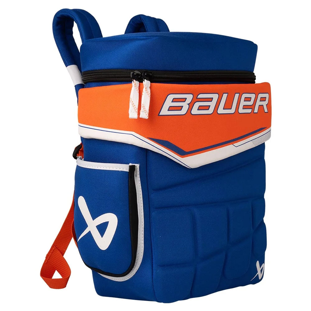 Bauer Hockeyhanske Barn Ryggsekk Blå/Oransje