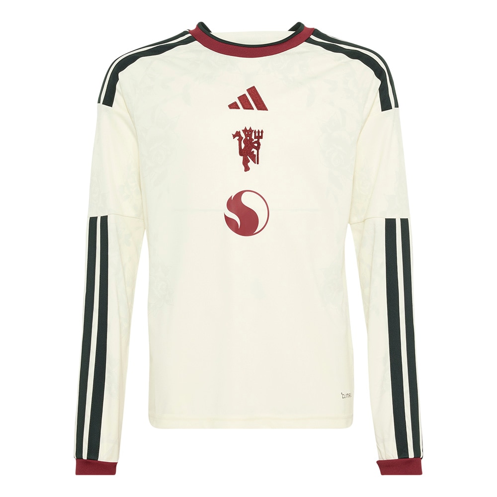 Adidas Manchester United Langermet Fotballdrakt 26/27 Barn Tredje