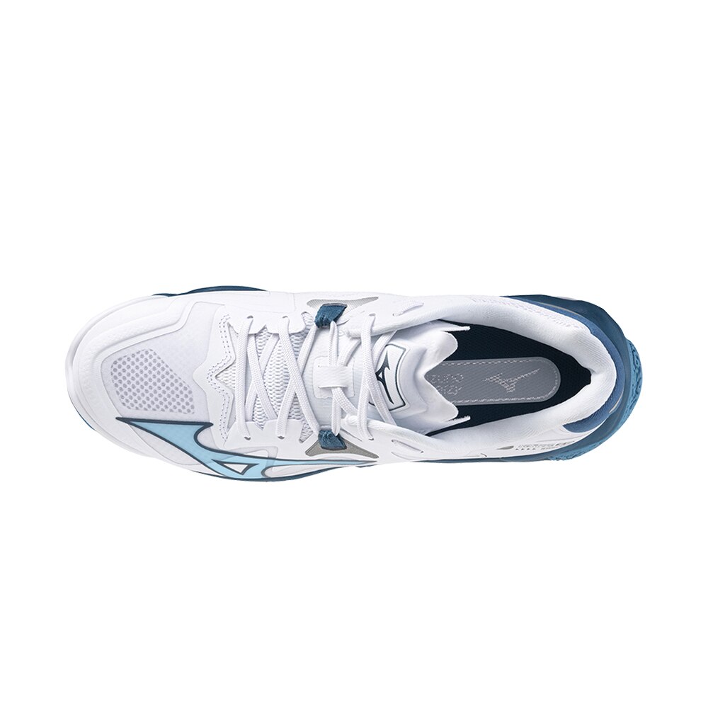 Mizuno Wave Lightning Z8 Håndballsko Hvit/Blå