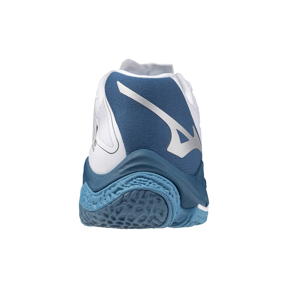 Mizuno Wave Lightning Z8 Håndballsko Hvit/Blå