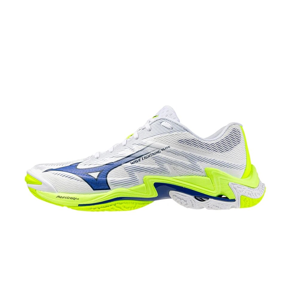 Mizuno Wave Lightning Elite Håndballsko Hvit/Gul/Blå