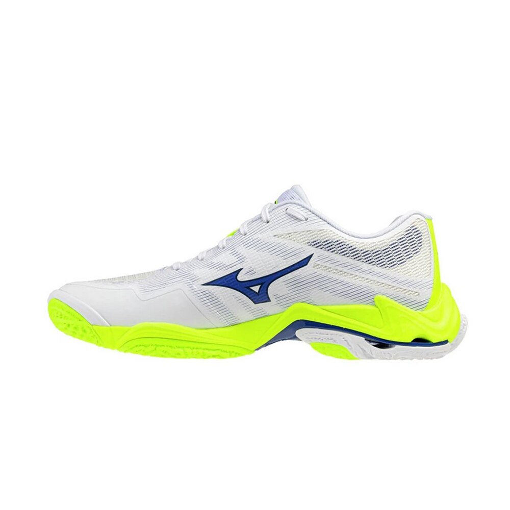 Mizuno Wave Lightning Elite Håndballsko Hvit/Gul/Blå