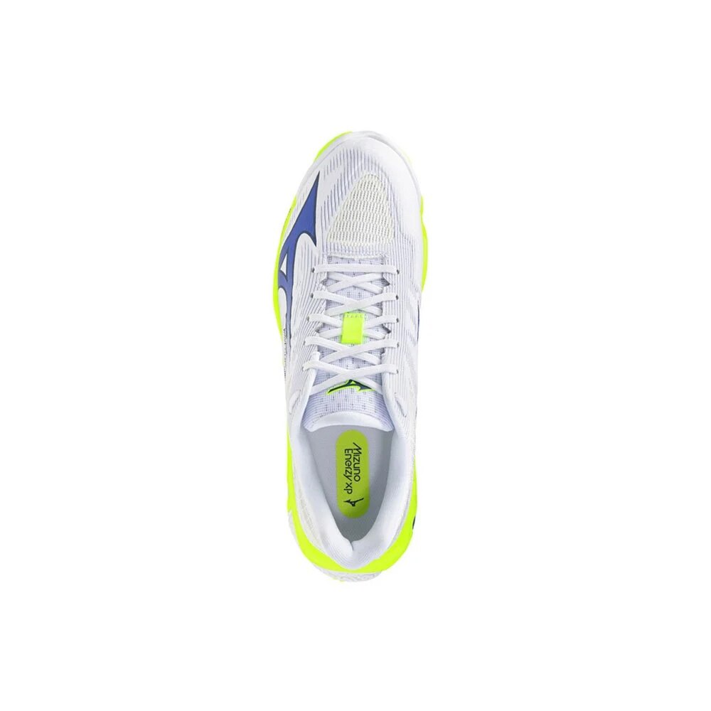 Mizuno Wave Lightning Elite Håndballsko Hvit/Gul/Blå