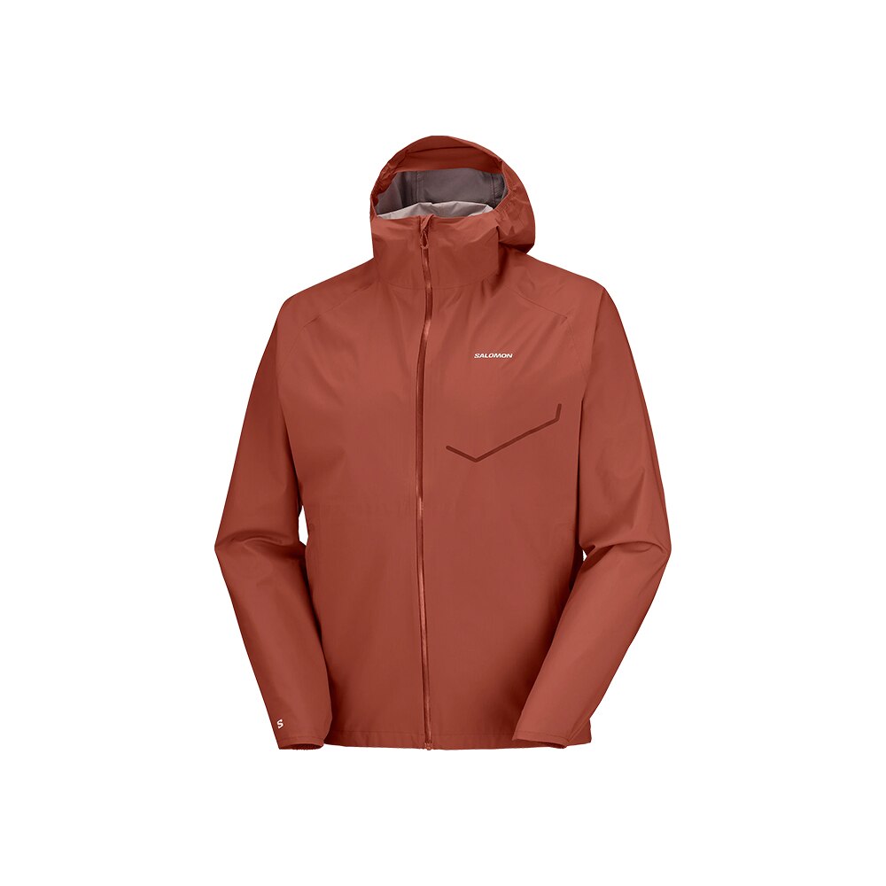 Salomon Bonatti Waterproof Jakke Herre Brun