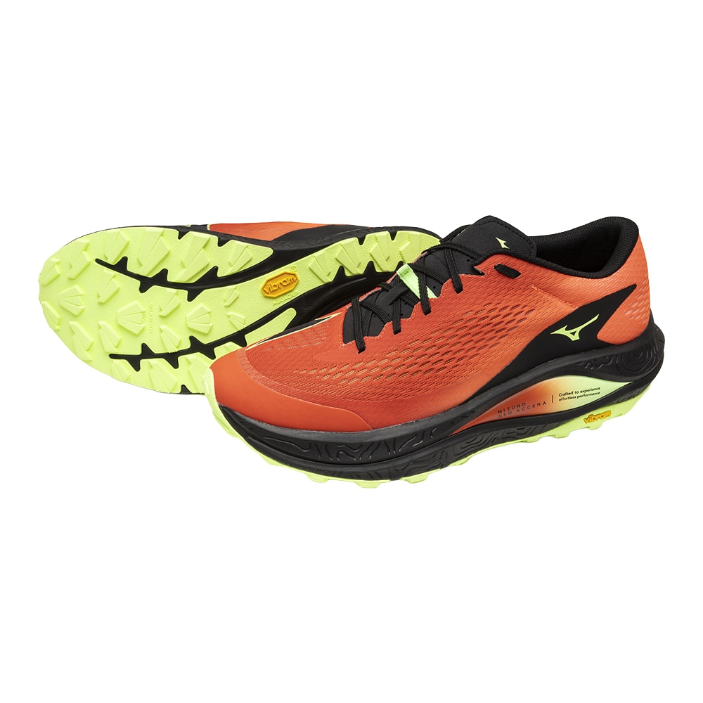Mizuno Neo Accera Terrengløpesko Unisex Rød/Oransje/Sort
