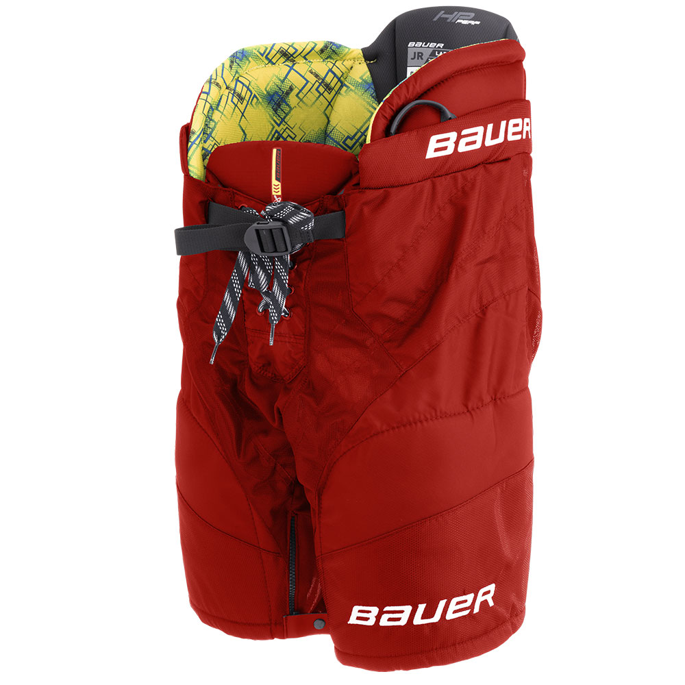 Bauer HP Performance Junior Hockeybukse Rød
