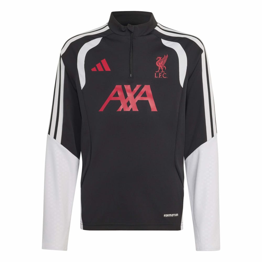 Adidas Liverpool FC Tiro Treningsgenser 26/27 Barn Sort/Grå