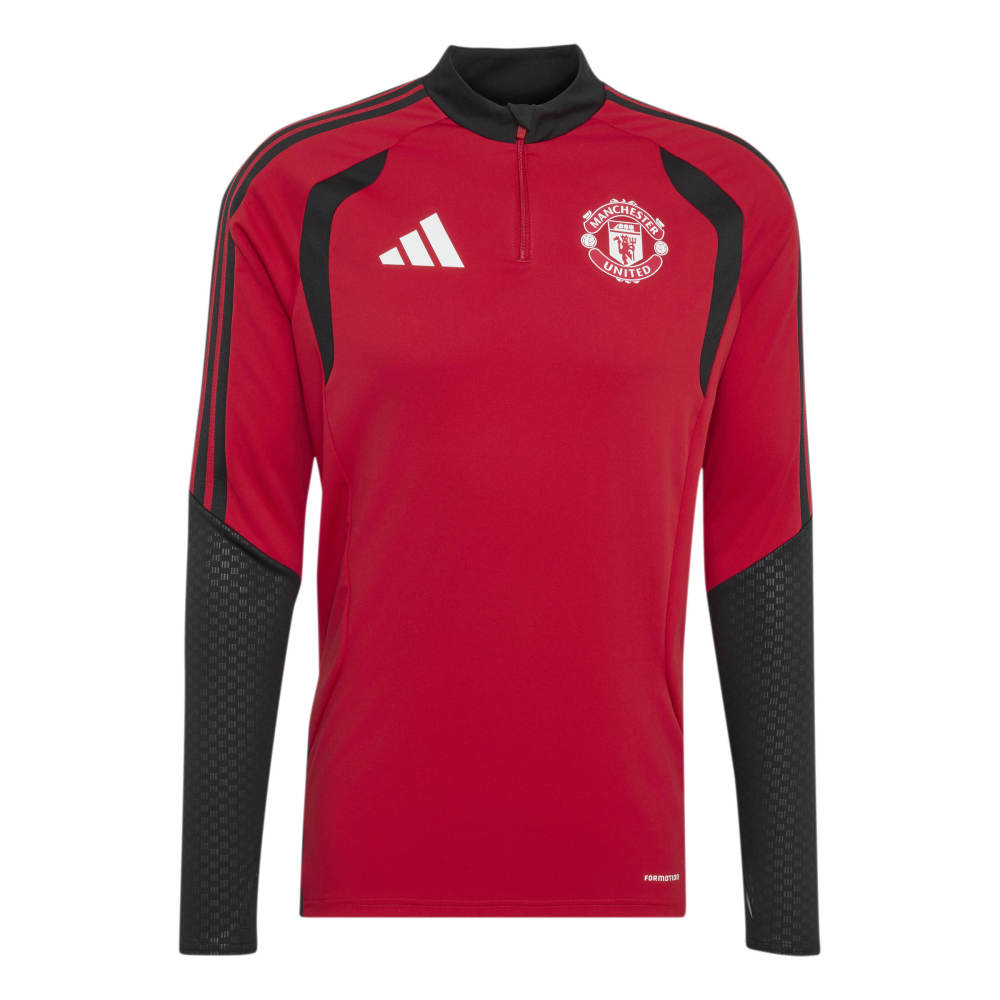 Adidas Manchester United Tiro Treningsgenser 26/27 Rød/Sort