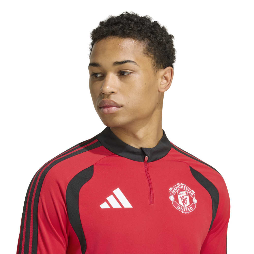Adidas Manchester United Tiro Treningsgenser 26/27 Rød/Sort