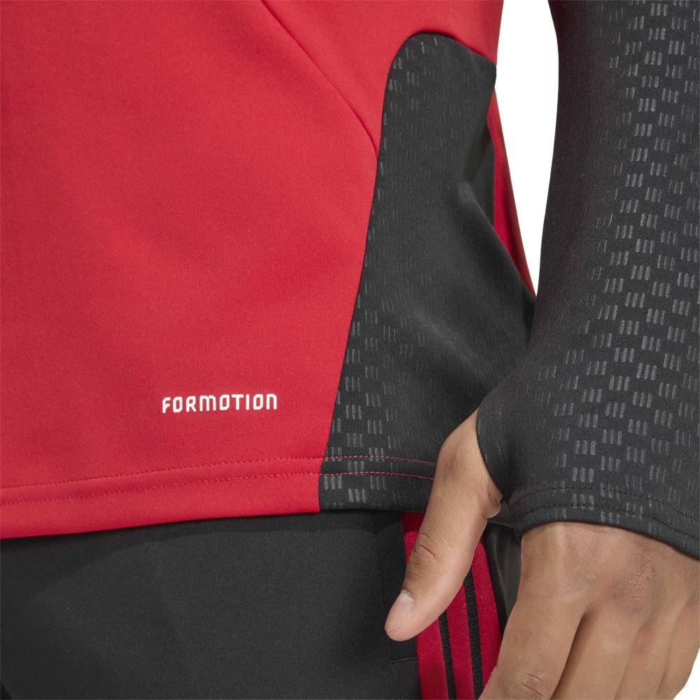 Adidas Manchester United Tiro Treningsgenser 26/27 Rød/Sort