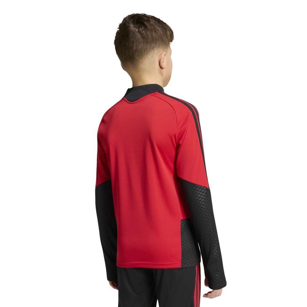 Adidas Manchester United Tiro Treningsgenser 26/27 Barn Rød/Sort