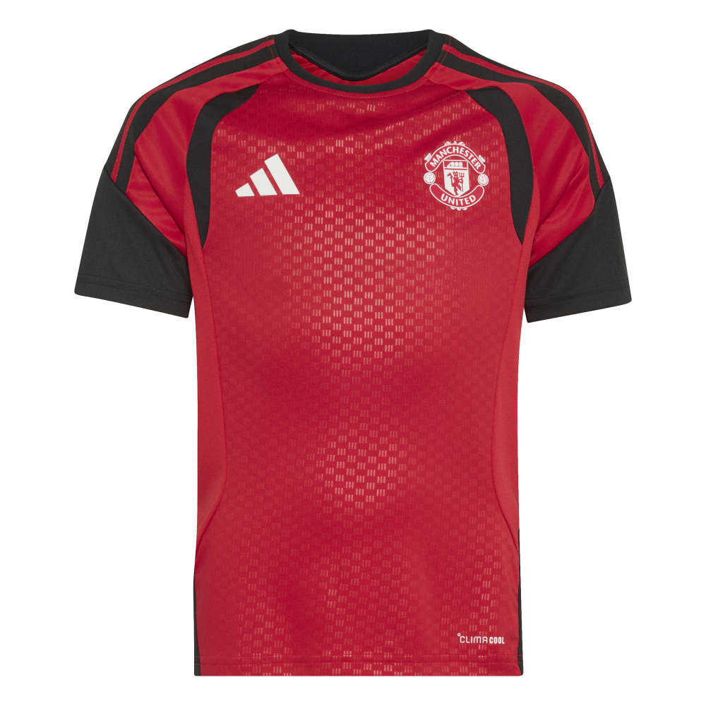 Adidas Manchester United Tiro Treningstrøye 26/27 Barn Rød/Sort