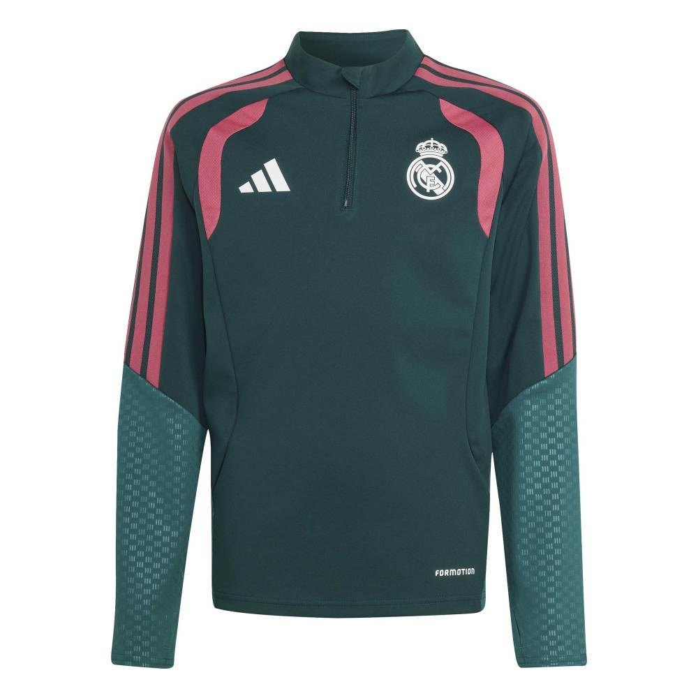 Adidas Real Madrid Tiro Treningsgenser 26/27 Barn Grønn/Rosa