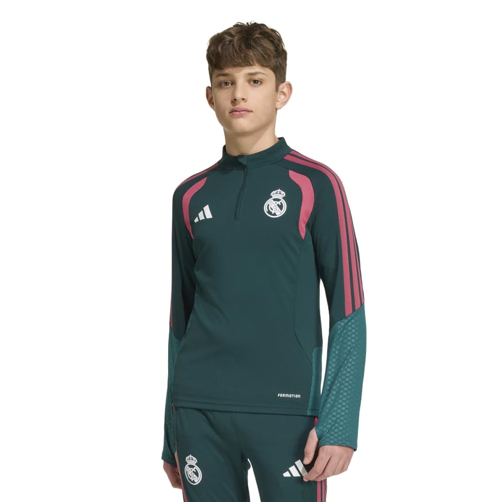 Adidas Real Madrid Tiro Treningsgenser 26/27 Barn Grønn/Rosa