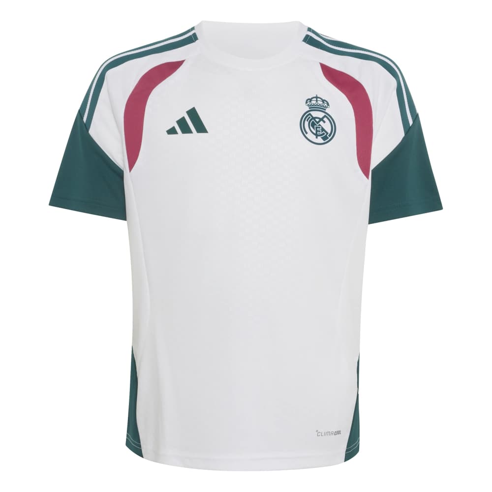 Adidas Real Madrid Tiro Treningstrøye 26/27 Barn Hvit/Grønn