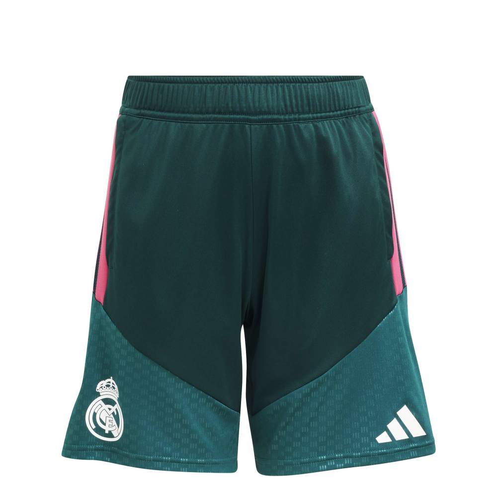 Adidas Real Madrid Tiro Treningsshorts 26/27 Barn Grønn/Rosa