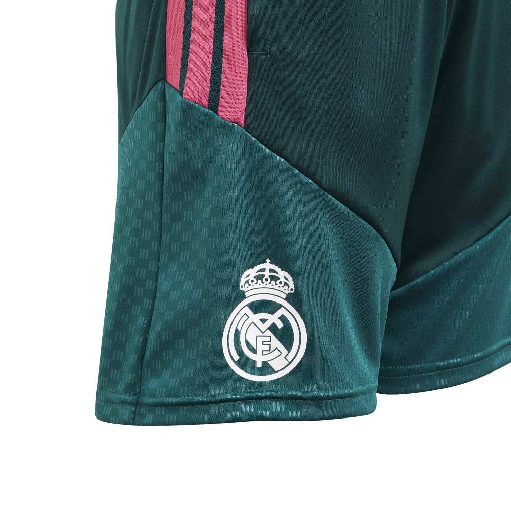 Adidas Real Madrid Tiro Treningsshorts 26/27 Barn Grønn/Rosa