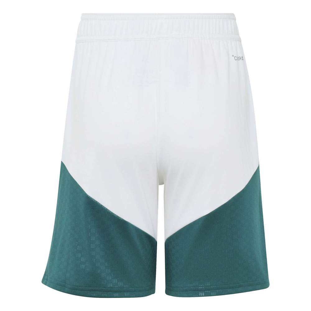 Adidas Real Madrid Tiro Treningsshorts 26/27 Barn Hvit/Grønn