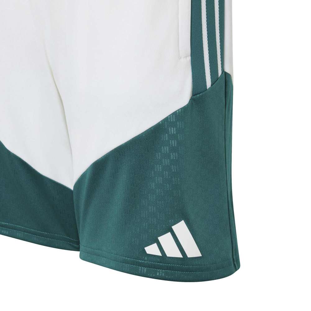 Adidas Real Madrid Tiro Treningsshorts 26/27 Barn Hvit/Grønn