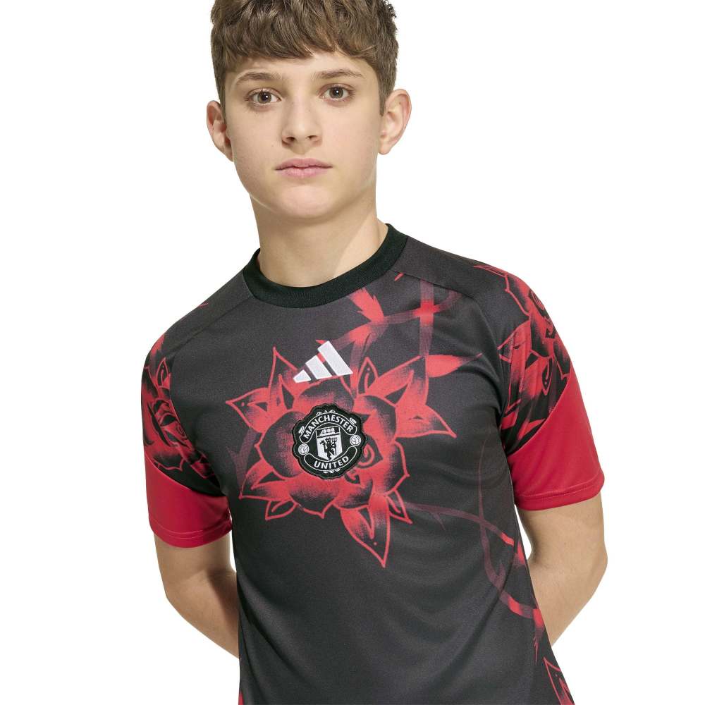 Adidas Manchester United Pre-Match Treningstrøye 26/27 Barn Tredje