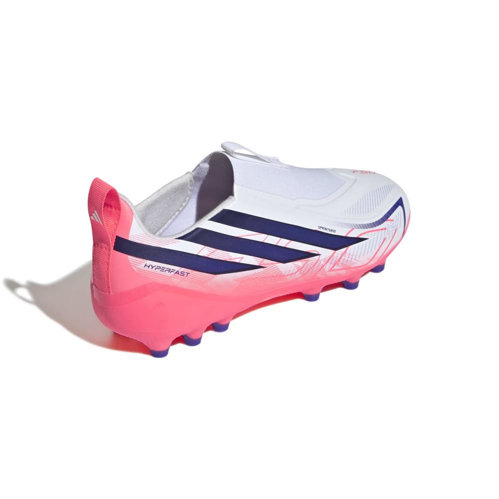 Adidas F50 Hyperfast League Laceless AG Fotballsko Barn Chaos vs Control