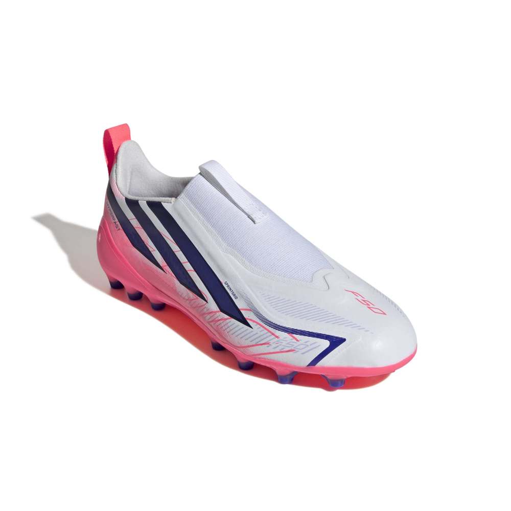 Adidas F50 Hyperfast League Laceless AG Fotballsko Barn Chaos vs Control