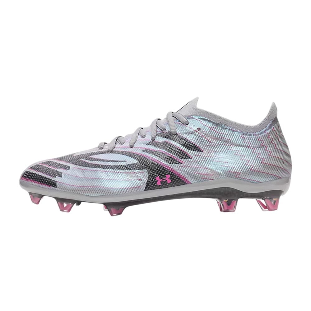 Under Armour Shadow Elite 4 Mach FG Fotballsko Sølv
