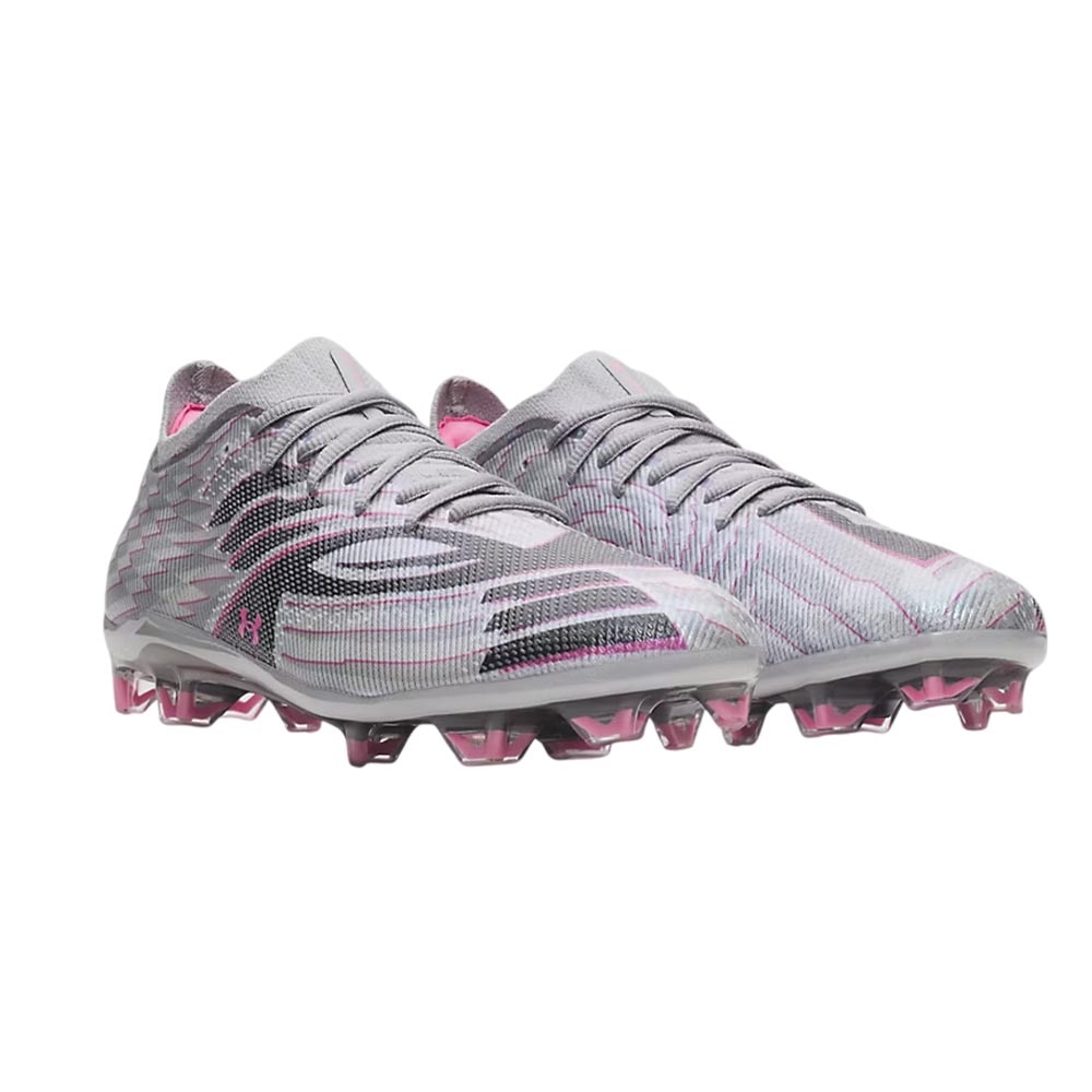 Under Armour Shadow Elite 4 Mach FG Fotballsko Sølv