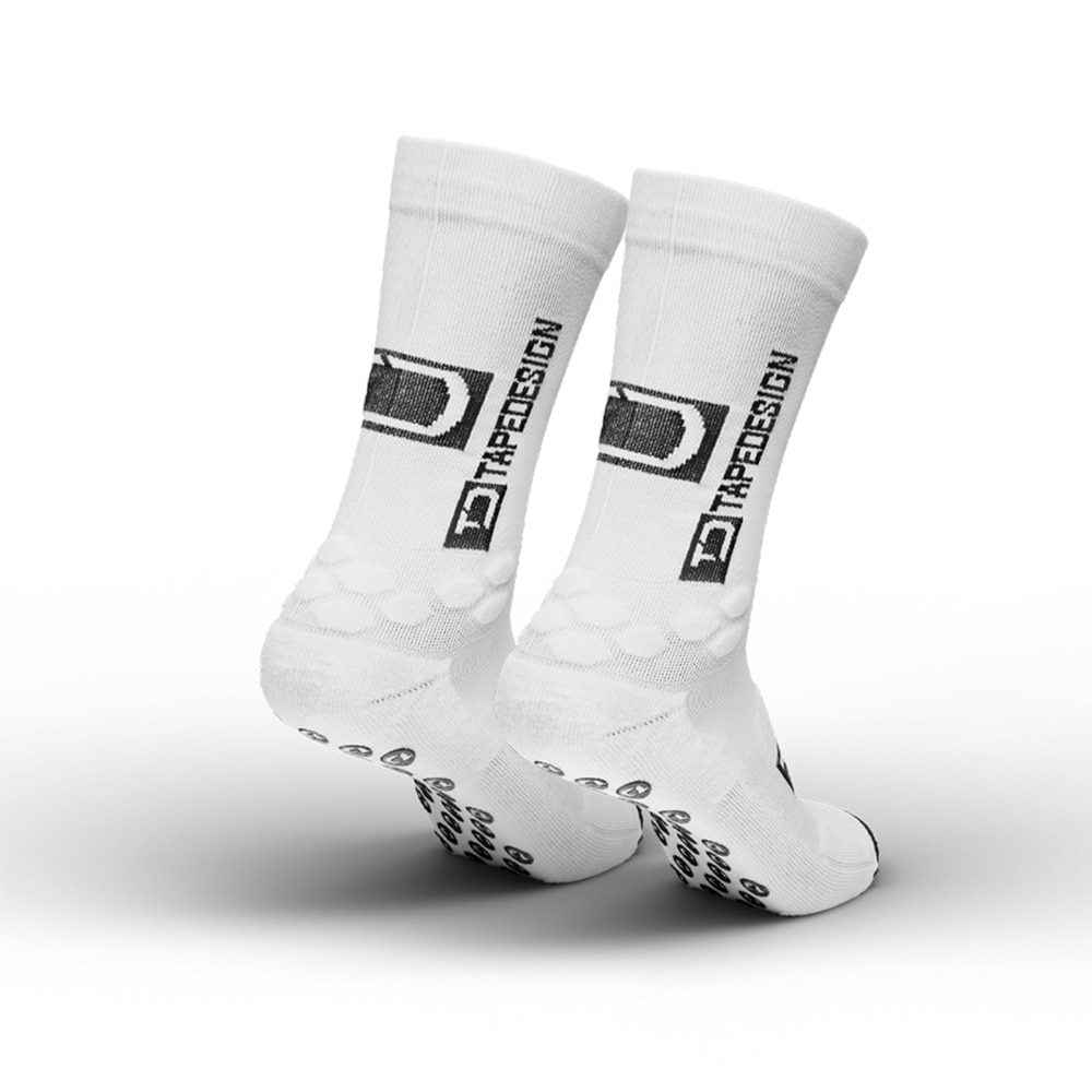 TAPEDESIGN Active Pro Fotballstrømper Hvit