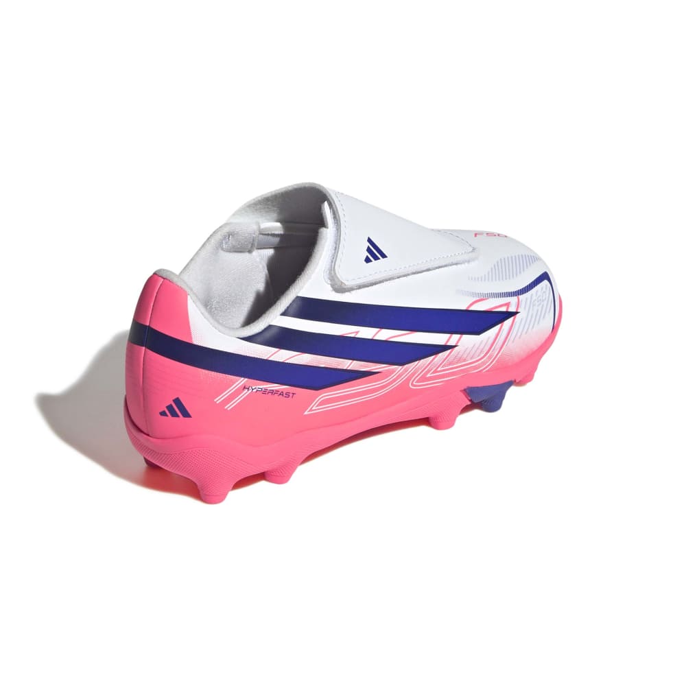 Adidas F50 Hyperfast Club Laceless FG/MG Fotballsko Barn Chaos vs Control