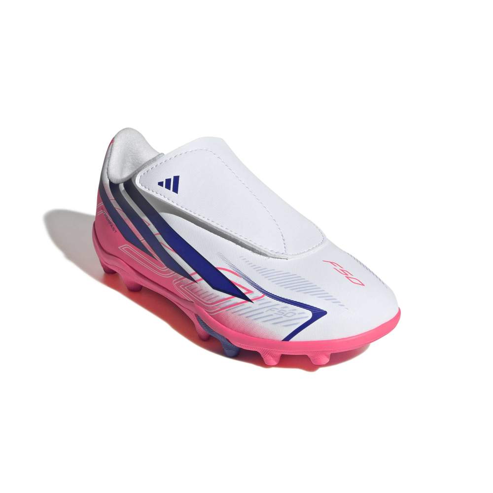 Adidas F50 Hyperfast Club Laceless FG/MG Fotballsko Barn Chaos vs Control