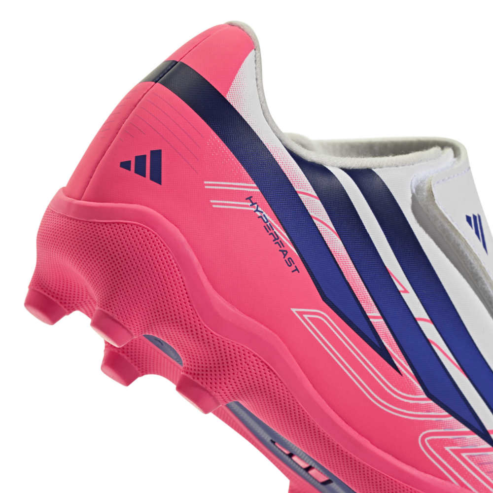 Adidas F50 Hyperfast Club Laceless FG/MG Fotballsko Barn Chaos vs Control
