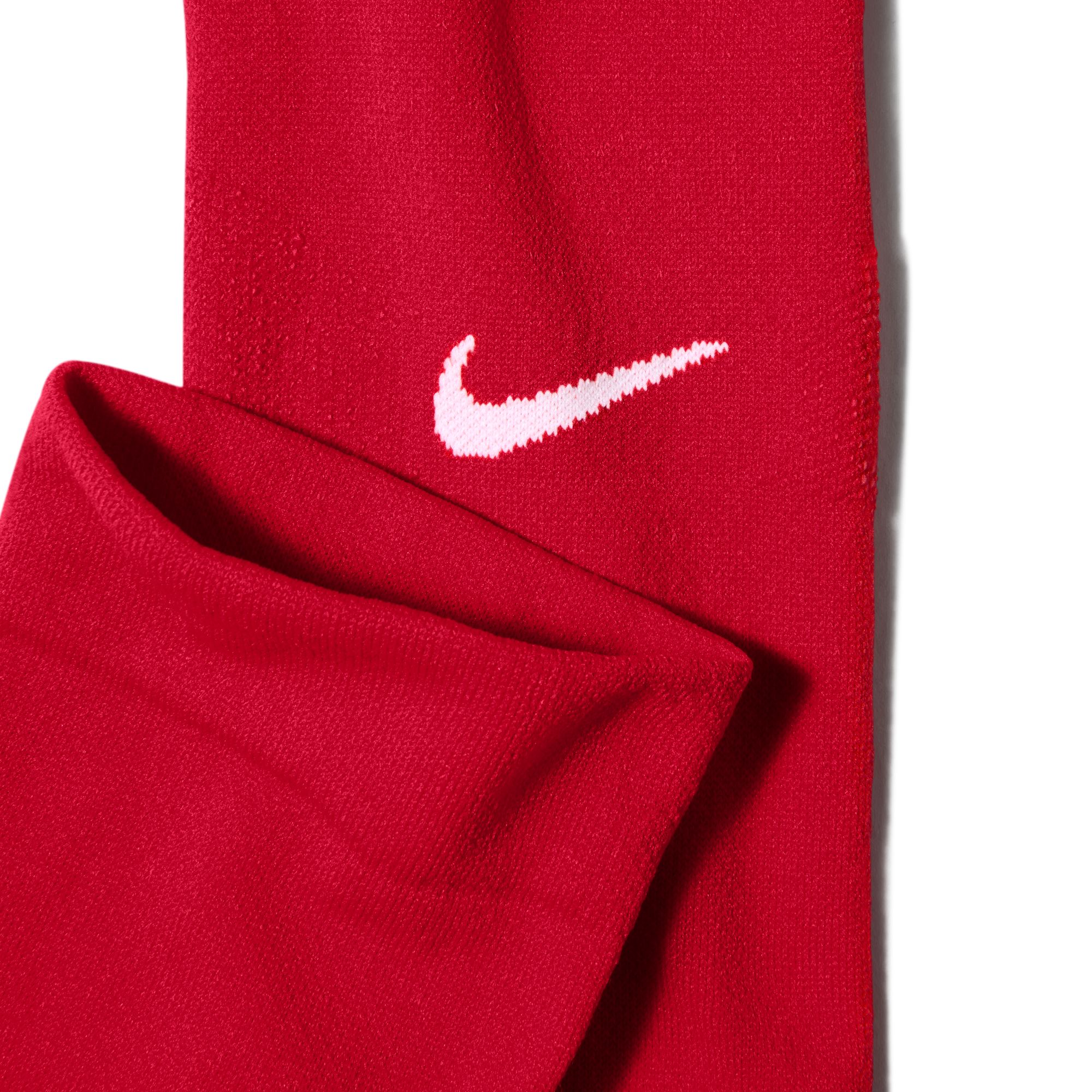 Nike VaporFast Sleeves Fotballstrømper Rød/Hvit