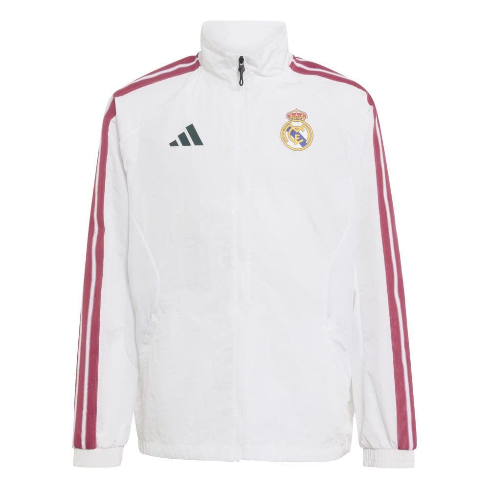 Adidas Real Madrid Anthem Jakke 26/27 Barn Hjemme