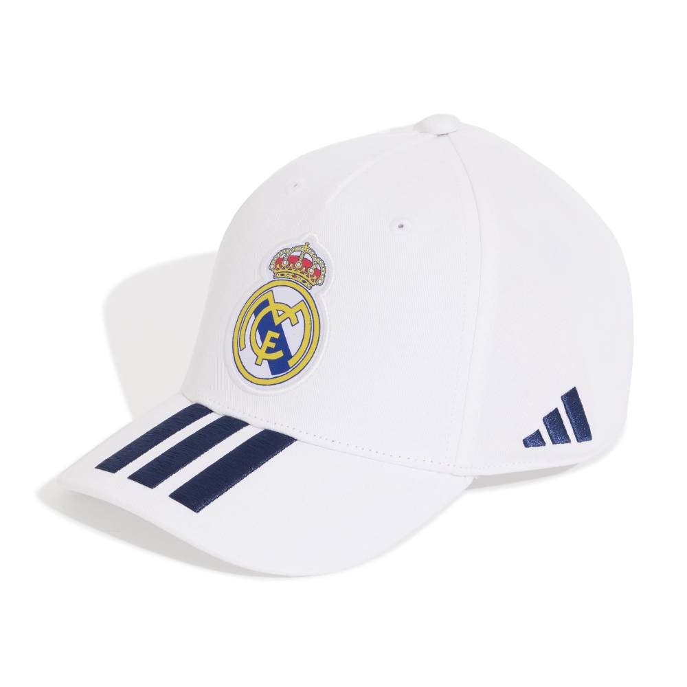 Adidas Real Madrid Caps 26/27 Barn Hvit/Marine