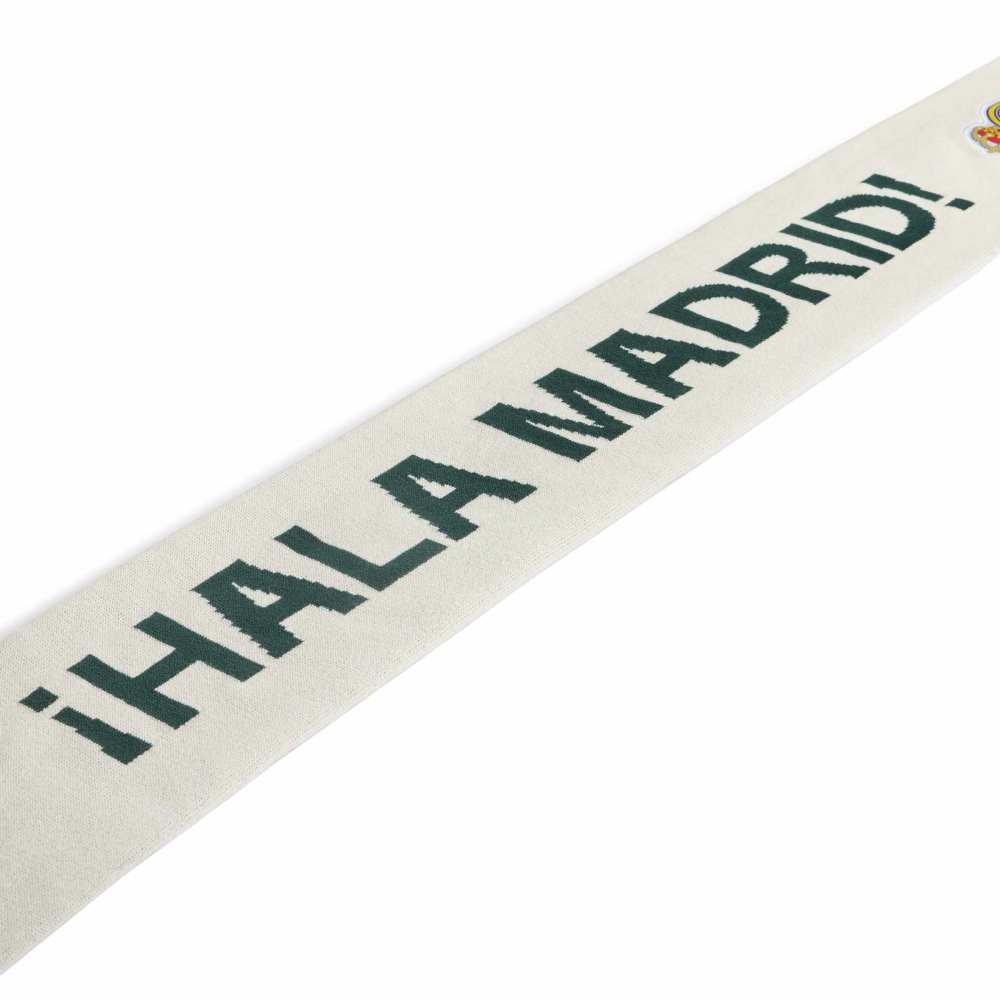 Adidas Real Madrid Skjerf 26/27 Hvit/Grønn