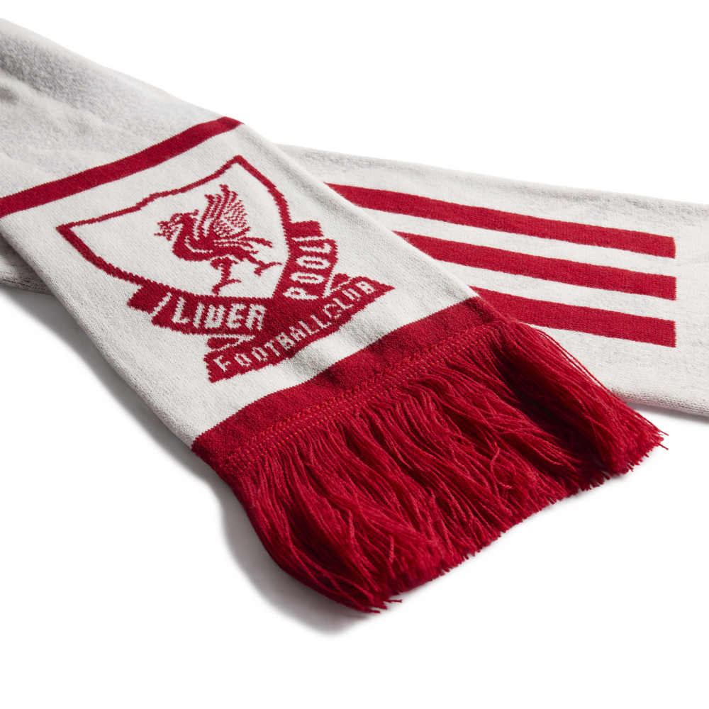 Adidas Liverpool FC Skjerf 26/27 Hvit/Grå/Rød