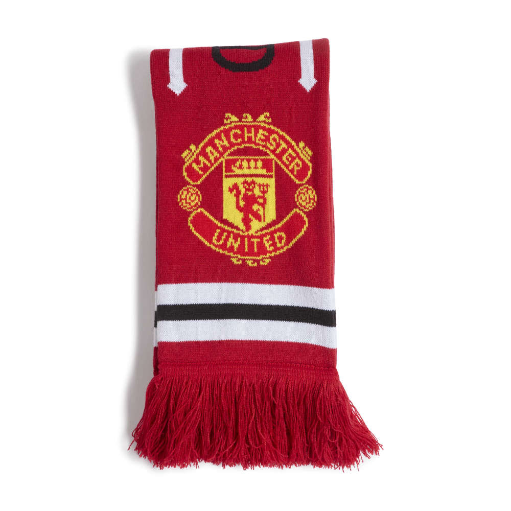 Adidas Manchester United Skjerf 26/27 Rød/Hvit