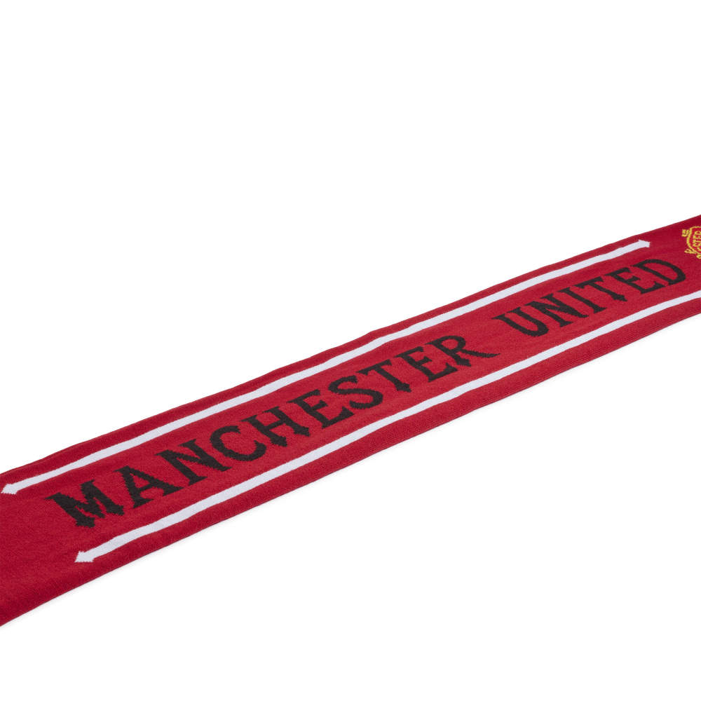 Adidas Manchester United Skjerf 26/27 Rød/Hvit