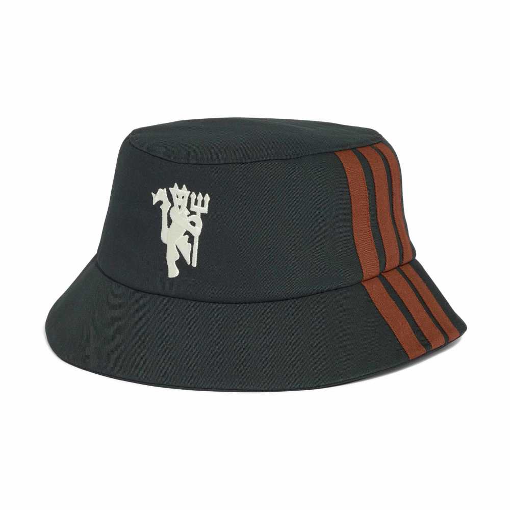 Adidas Manchester United Bøttehatt 26/27 Grønn/Beige/Rød