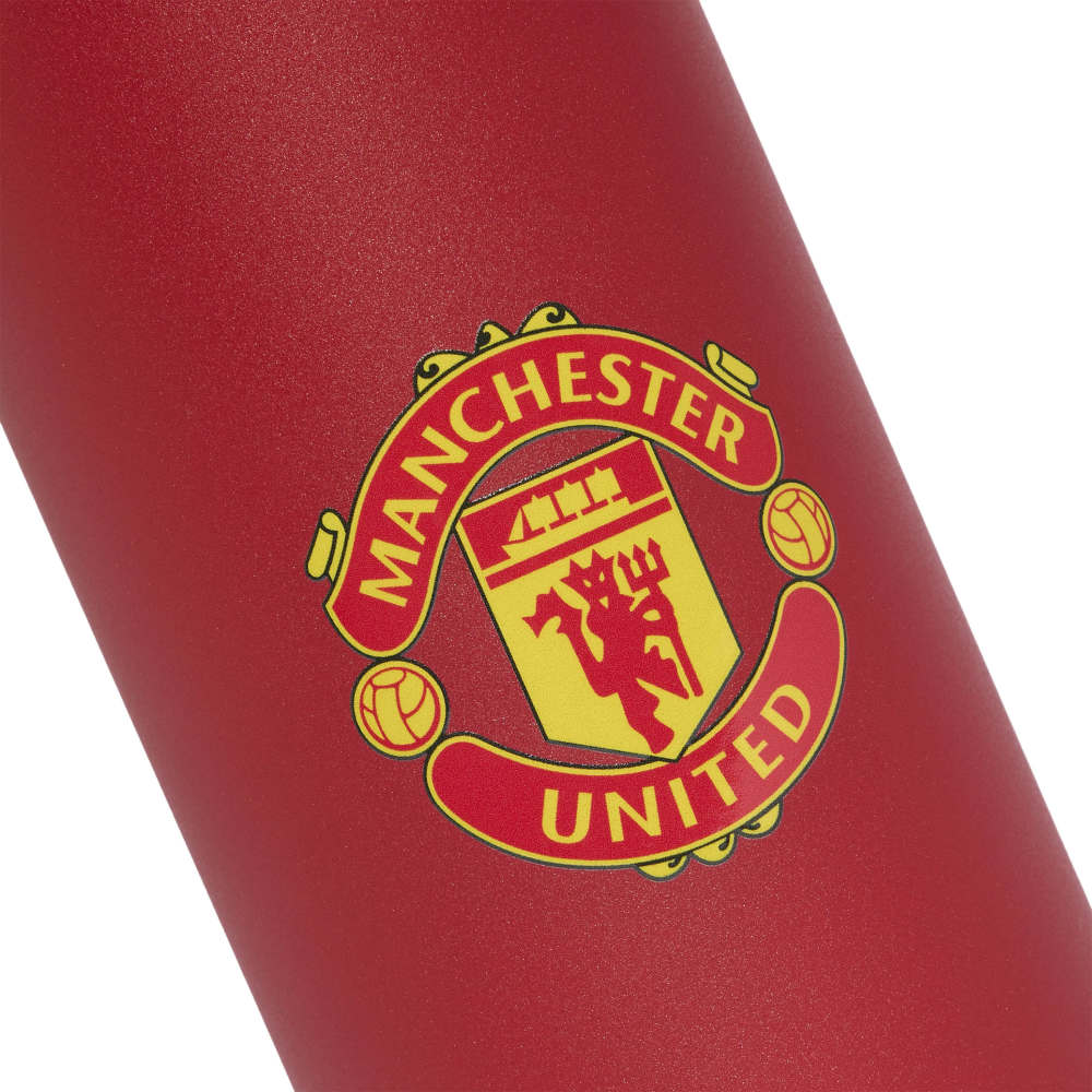 Adidas Manchester United Metall Drikkeflaske 26/27 Rød/Sort