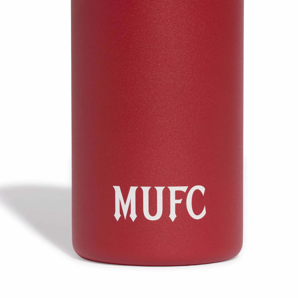 Adidas Manchester United Metall Drikkeflaske 26/27 Rød/Sort