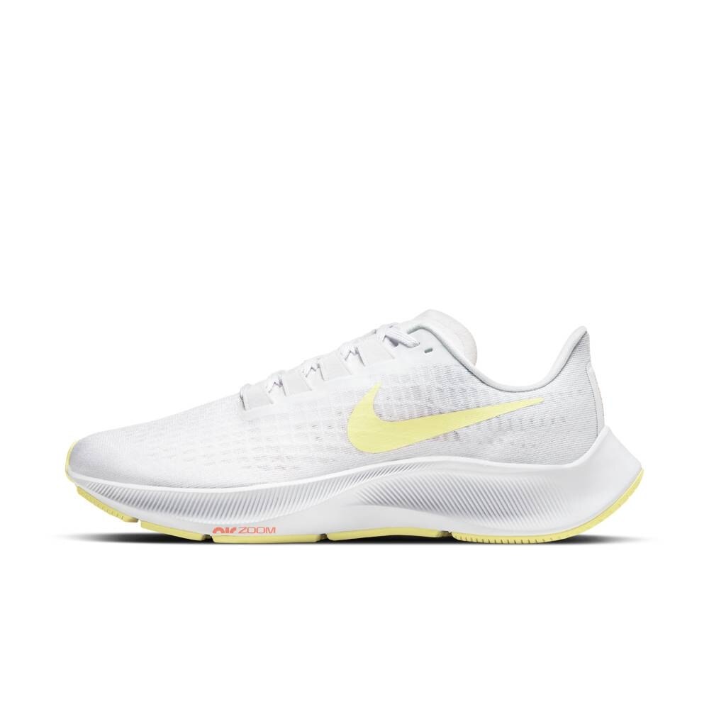 Nike Air Zoom Pegasus 37 Joggesko Dame Hvit/Gul