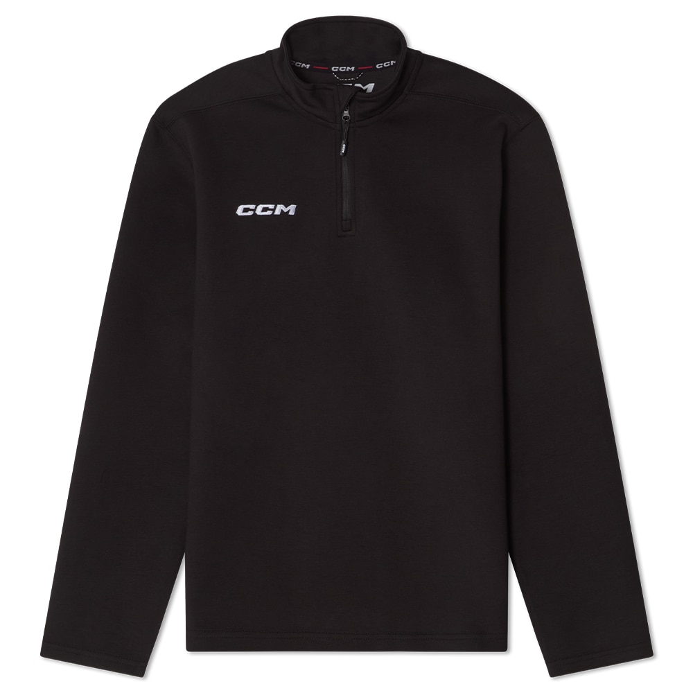 Ccm Team Locker Room 1/4 Zip Barn Genser Svart