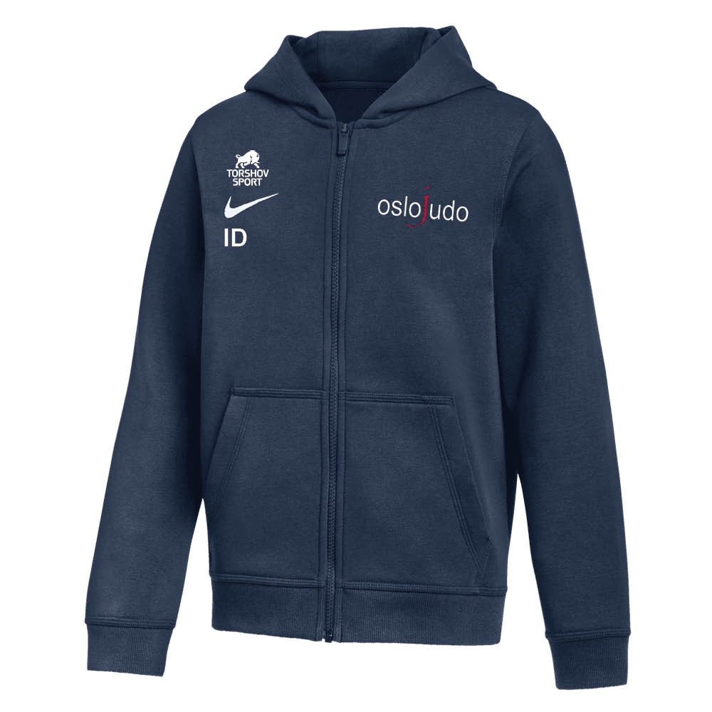 Nike Oslo Judoklubb Hettegenser Barn Marine
