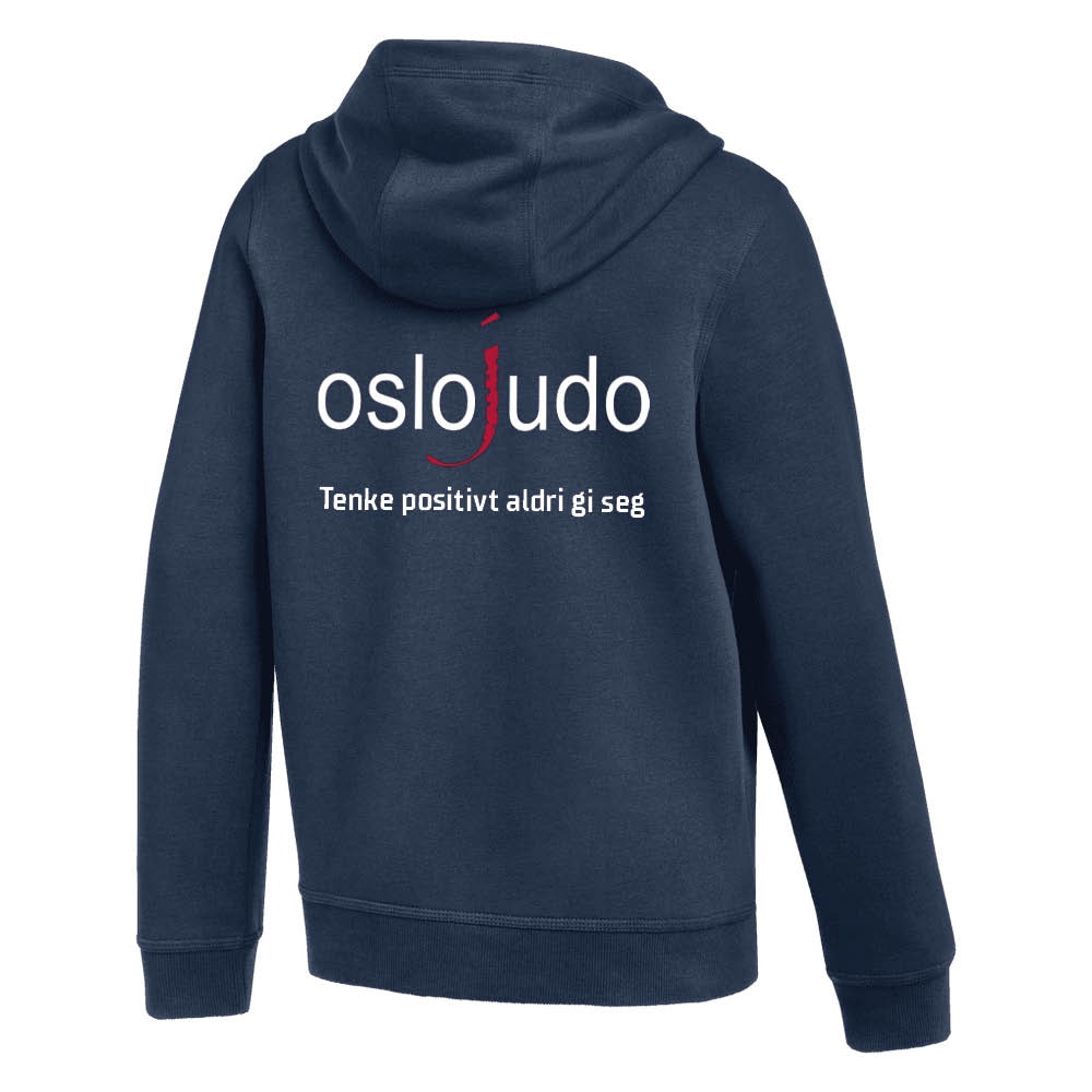 Nike Oslo Judoklubb Full-Zip Hettegenser Dame Marine