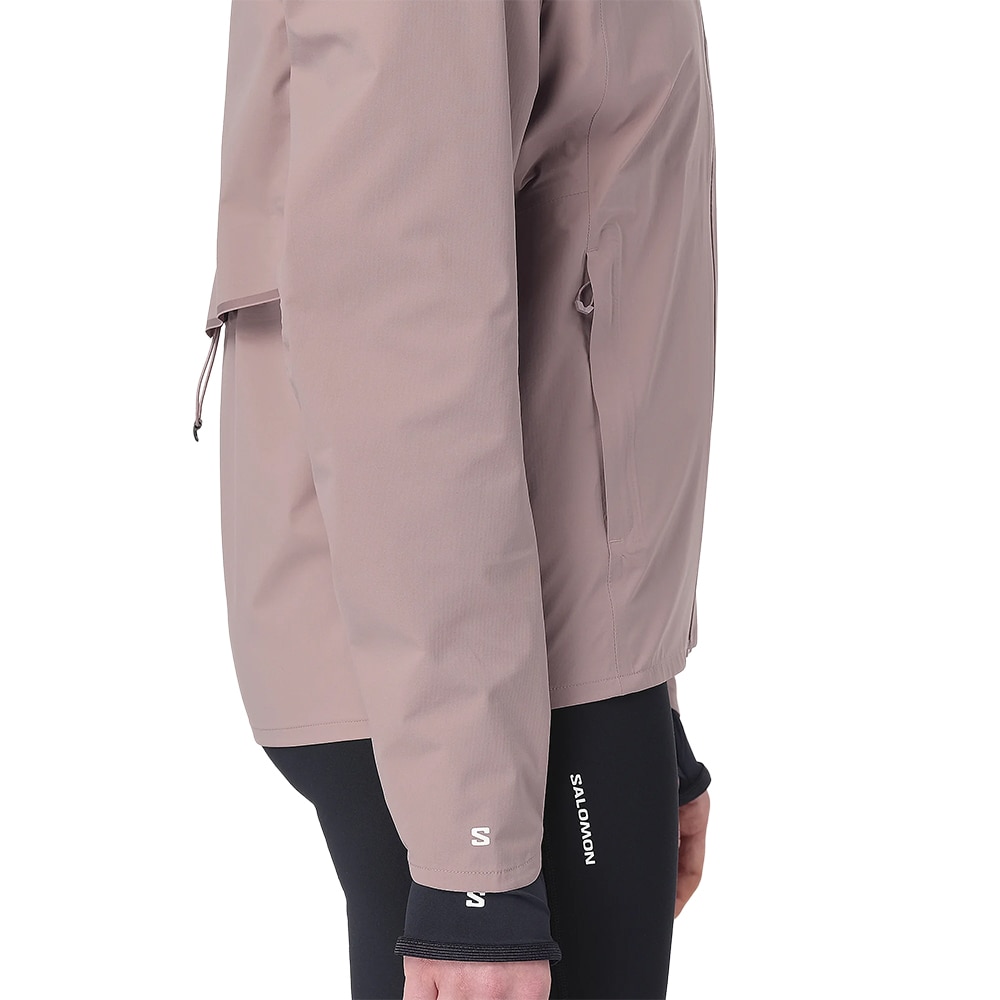 Salomon Bonatti Waterproof Jakke Dame Rosa
