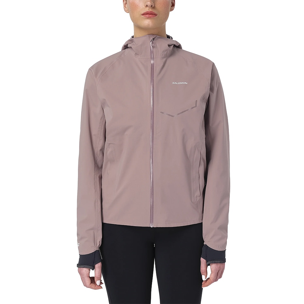 Salomon Bonatti Waterproof Jakke Dame Rosa