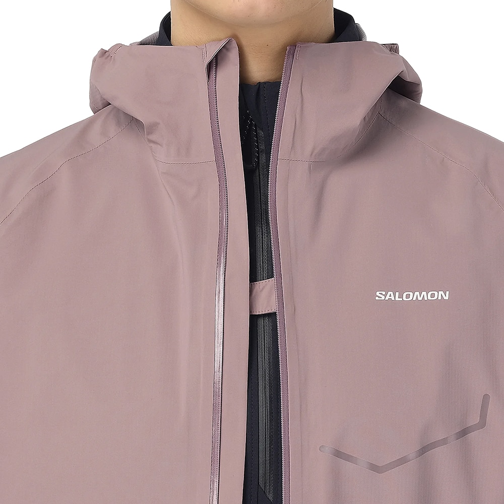 Salomon Bonatti Waterproof Jakke Dame Rosa
